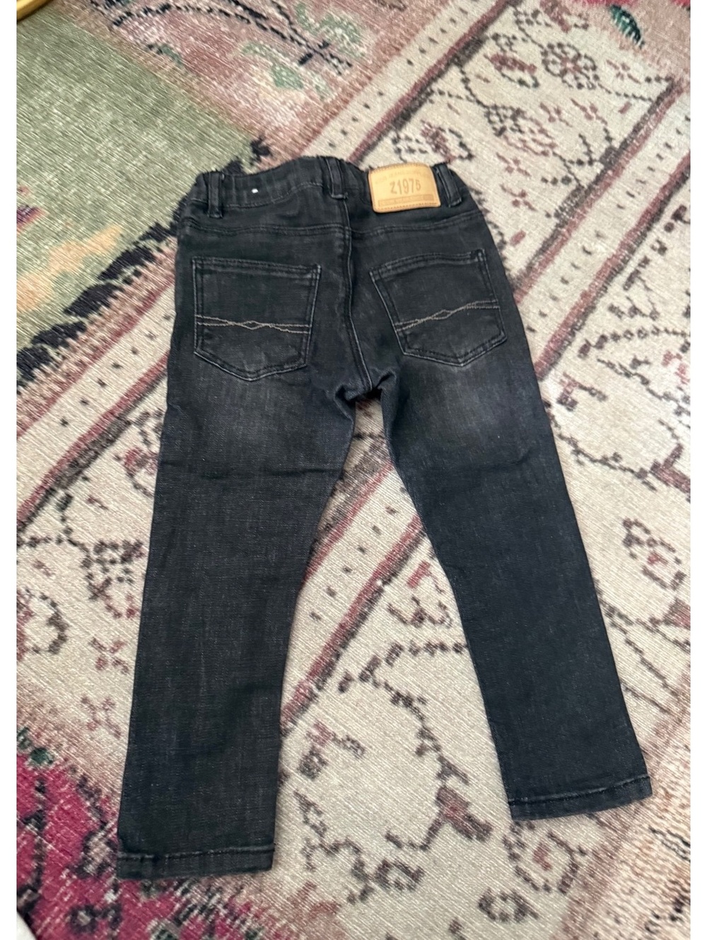 ZARA kids skinny jeans black toddler infant 18-24 months
